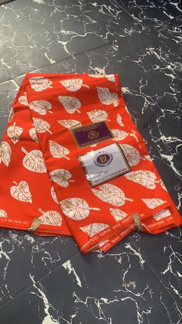 Orange Leaf Super BR Wax — 6 yards